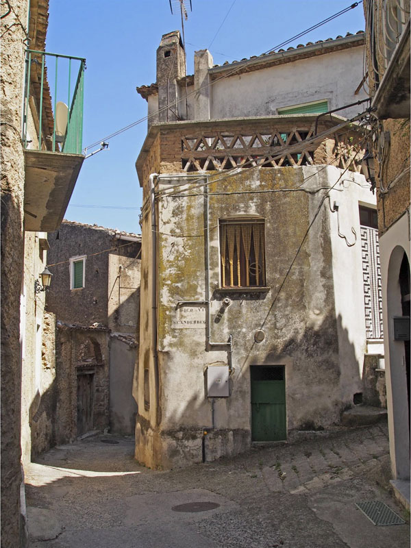 Il centro storico di Civita